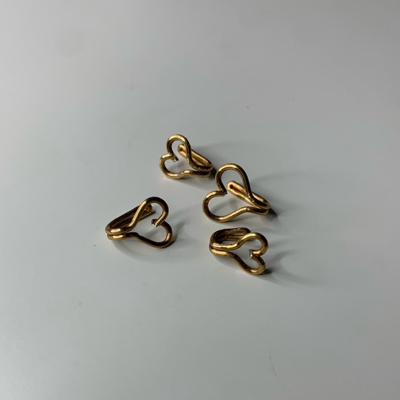 gold and silver nose cuffs - Picture 2 of 3